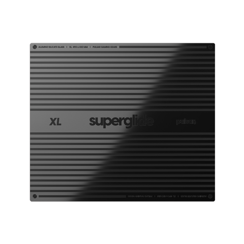Aimerz edition koharu Superglide Glass Mousepad v2 XL (Extra Large) with a 1.5mm tempered glass surface for ultra-smooth mouse movements and enhanced portability. Made with durable Gorilla Glass and an anti-slip silicone rubber base for maximum grip on surfaces