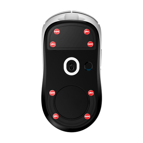 Superglide 6mm dot glass mouse skates