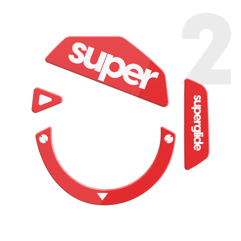 Superglide Glass mouse skates for Logitech G502