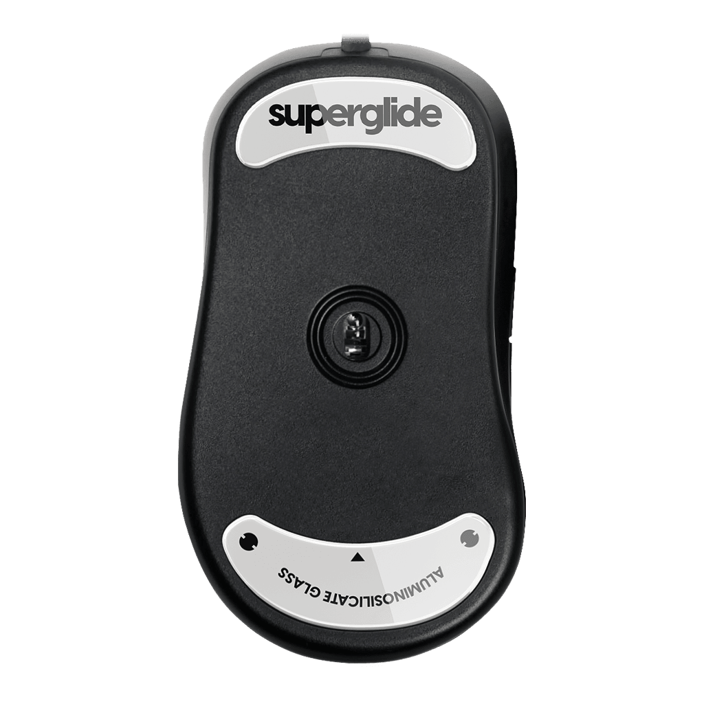 Superglide Glass Mouse Skates for Vaxee Zygen NP-01 / Outset AX