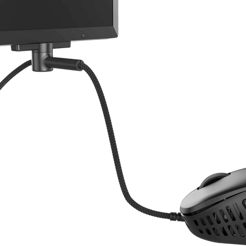 Micro Bungee ES - Pulsar Gaming Gears Mouse Cable Holder for Drag-Free Gaming Wireless-Like Experience Design award Free Motion