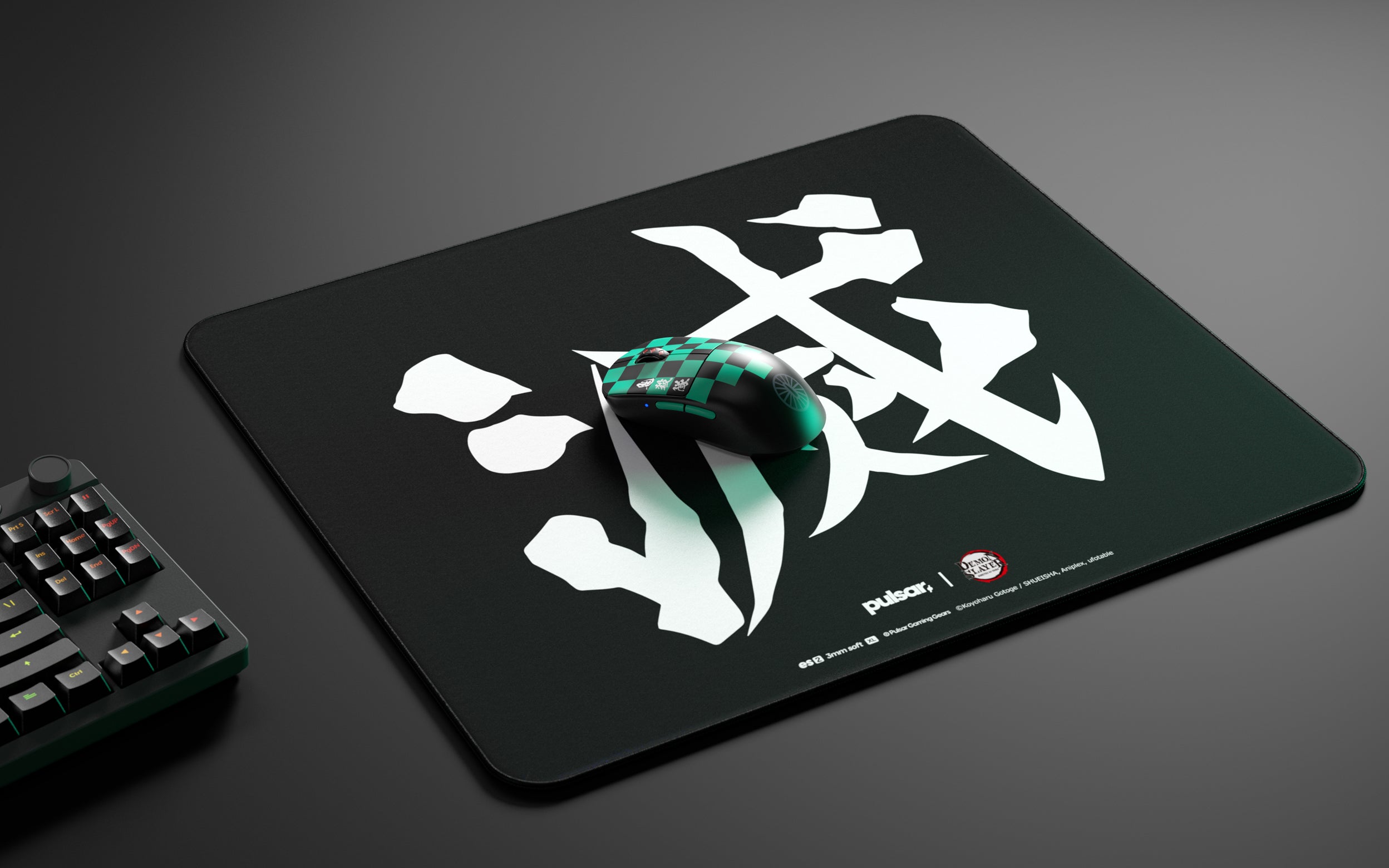 【セール 登場から人気沸騰】 Demon XL 3mm Mousepad eSports Corps Slayer Demon ES2 Slayer] マウス・トラックボール