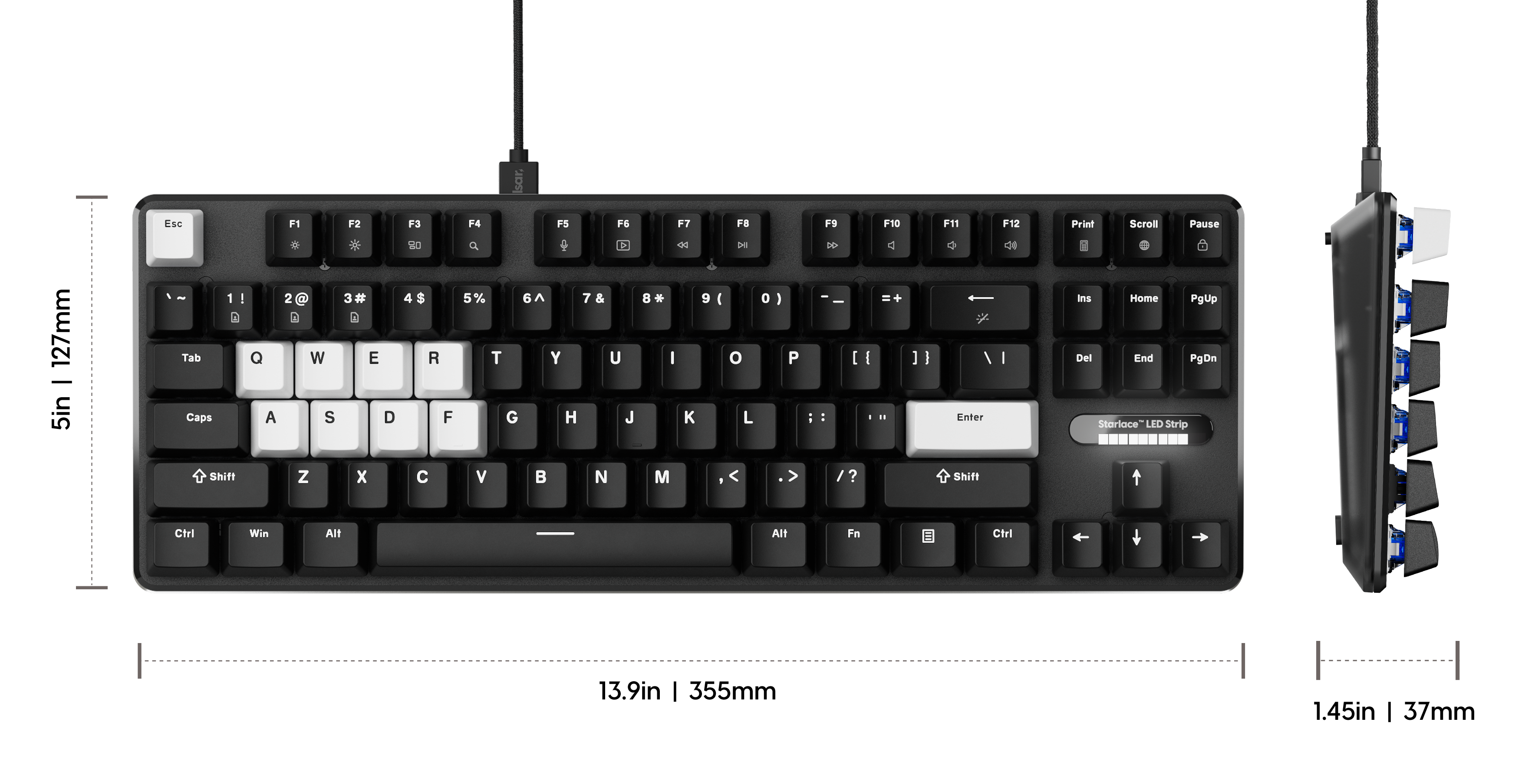 PCMK 3 HE TKL Gaming Keyboard - ANSI – Pulsar Gaming Gears PCMK 3 HE TKL Gaming Keyboard - ANSI – Pulsar Gaming Gears