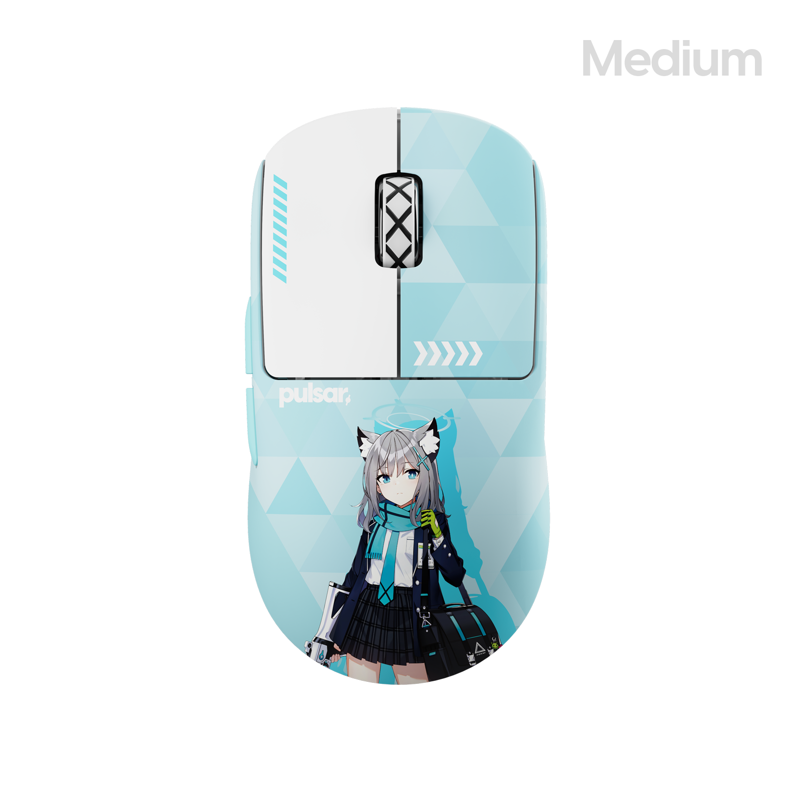 BlueArchive Shiroko Edition] X2 CrazyLight Medium Gaming Mouse