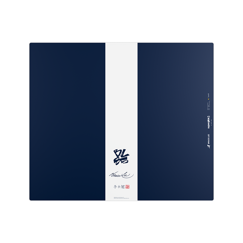 マウス・トラックボール Superglide3 Glass Mousepad XL - NAVY Bruce Lee 85th Edition] Superglide3 Glass Mousepad XL - NAVY