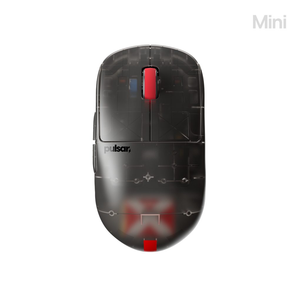 [Clear Black Edition] X2H Mini Gaming Mouse