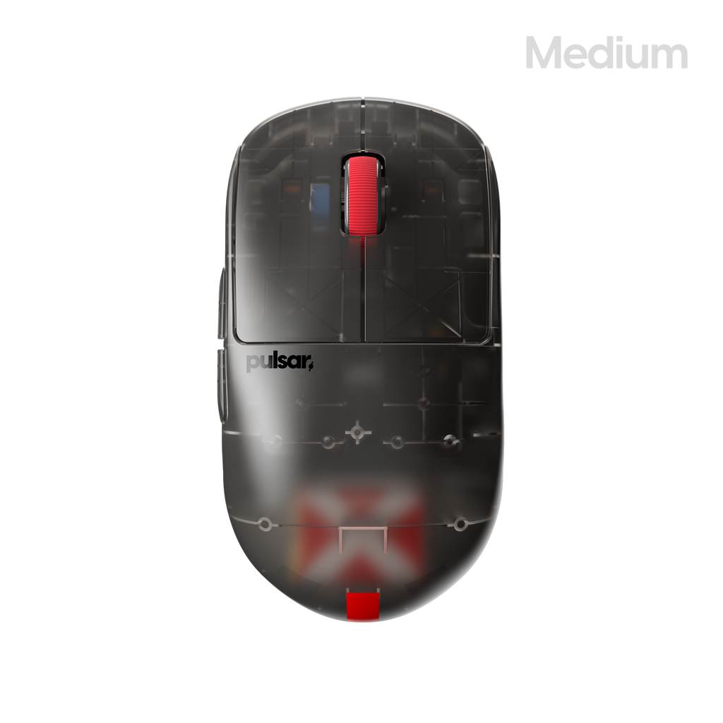 [Clear Black Edition] X2H Medium Gaming Mouse
