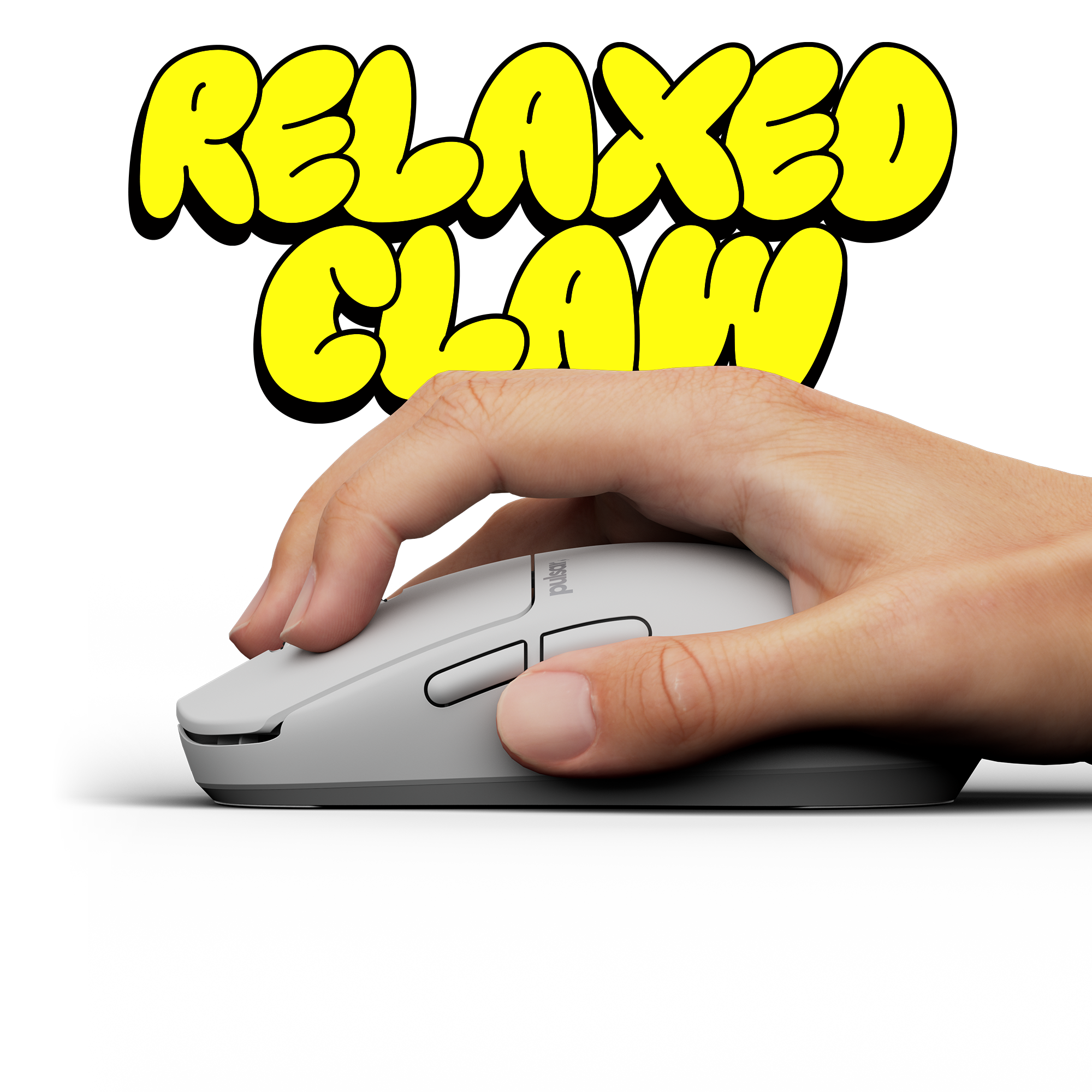 Pulsar X2N relaxed claw grip
