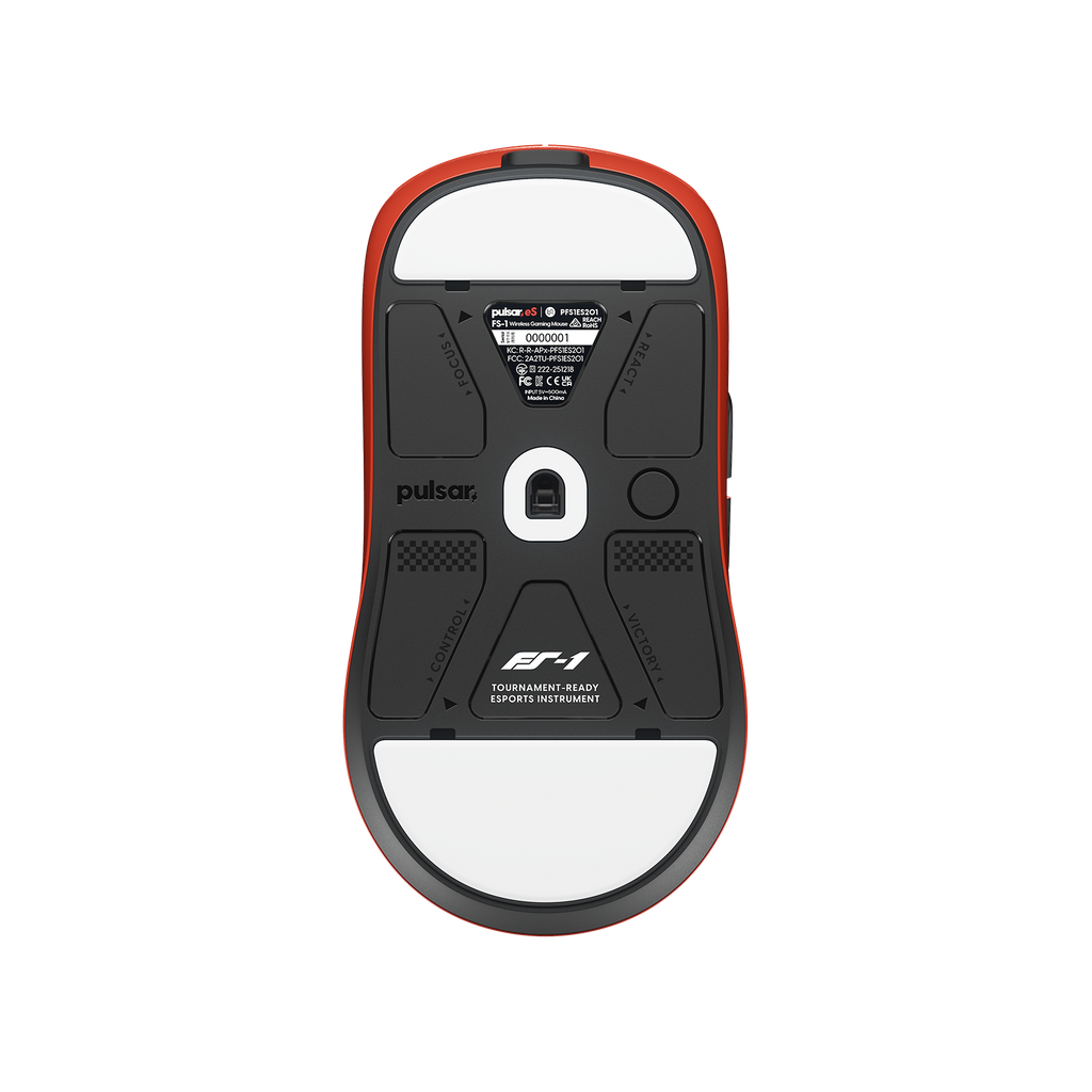 Pulsar eS FS-1 Tournament Red Gaming Mouse