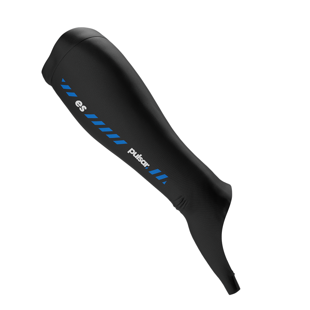 Open Palm Long Black