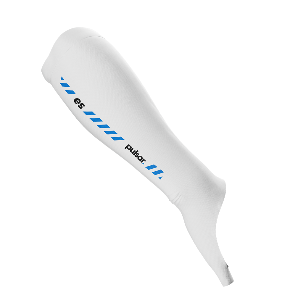 Open Palm Long White