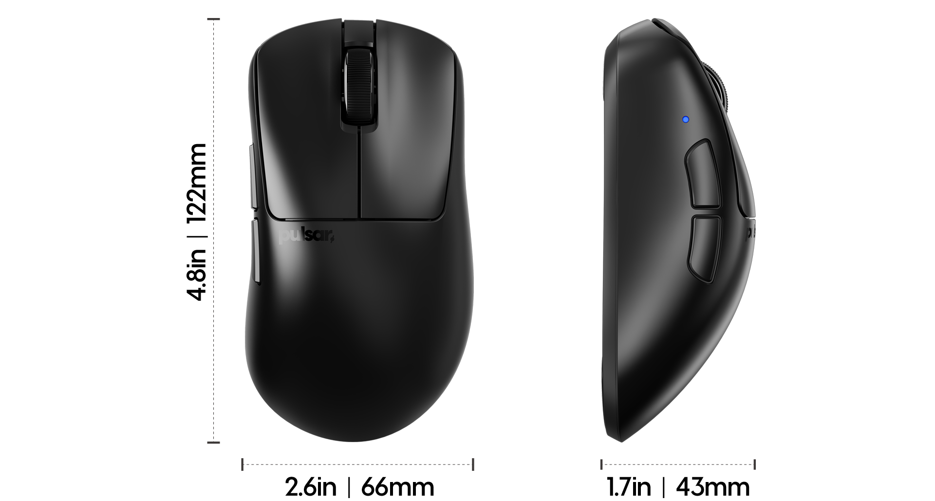 Xlite V3 Medium Gaming Mouse – Pulsar Gaming Gears