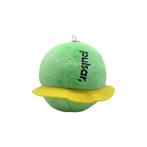 Pulsar character keyring green doll