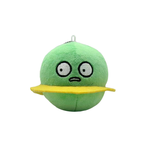 Pulsar character keyring green doll