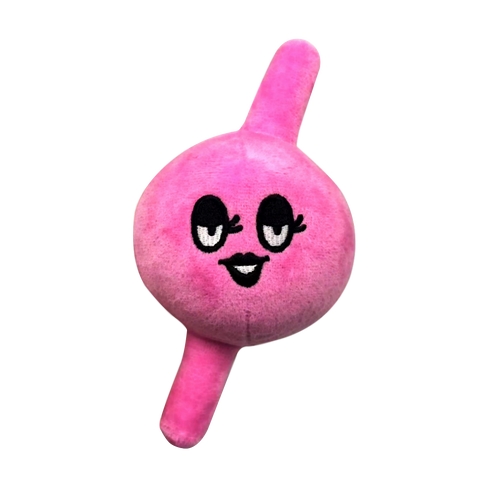 Pulsar character keyring pink doll