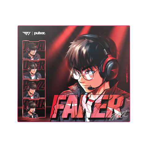 Superglide3 Glass Mouse Pad T1 Edition IN THE GAME FAKER
