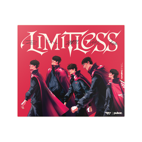 Superglide3 Glass Mouse Pad T1 Edition LIMITLESS