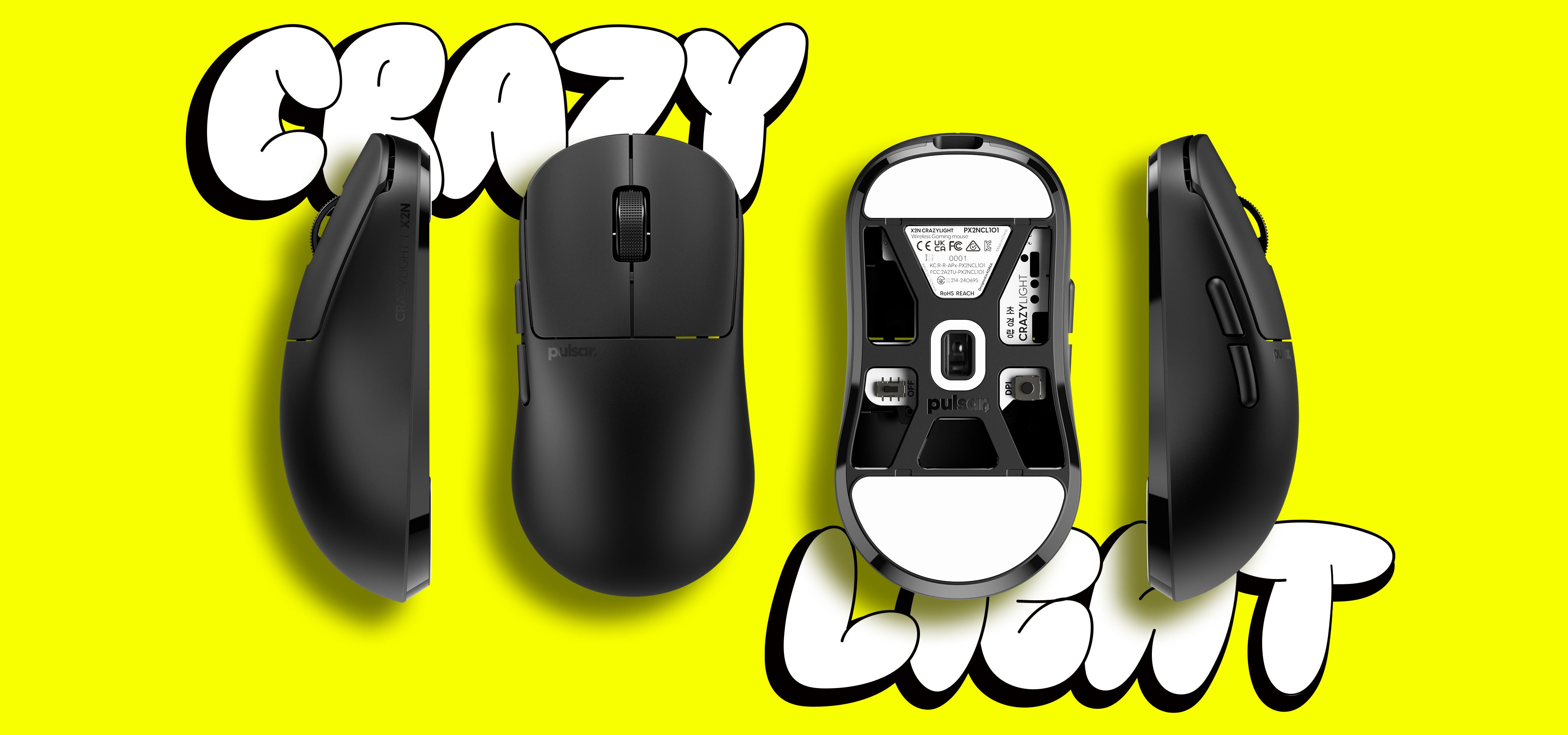 Pulsar X2N multi-angle graphic