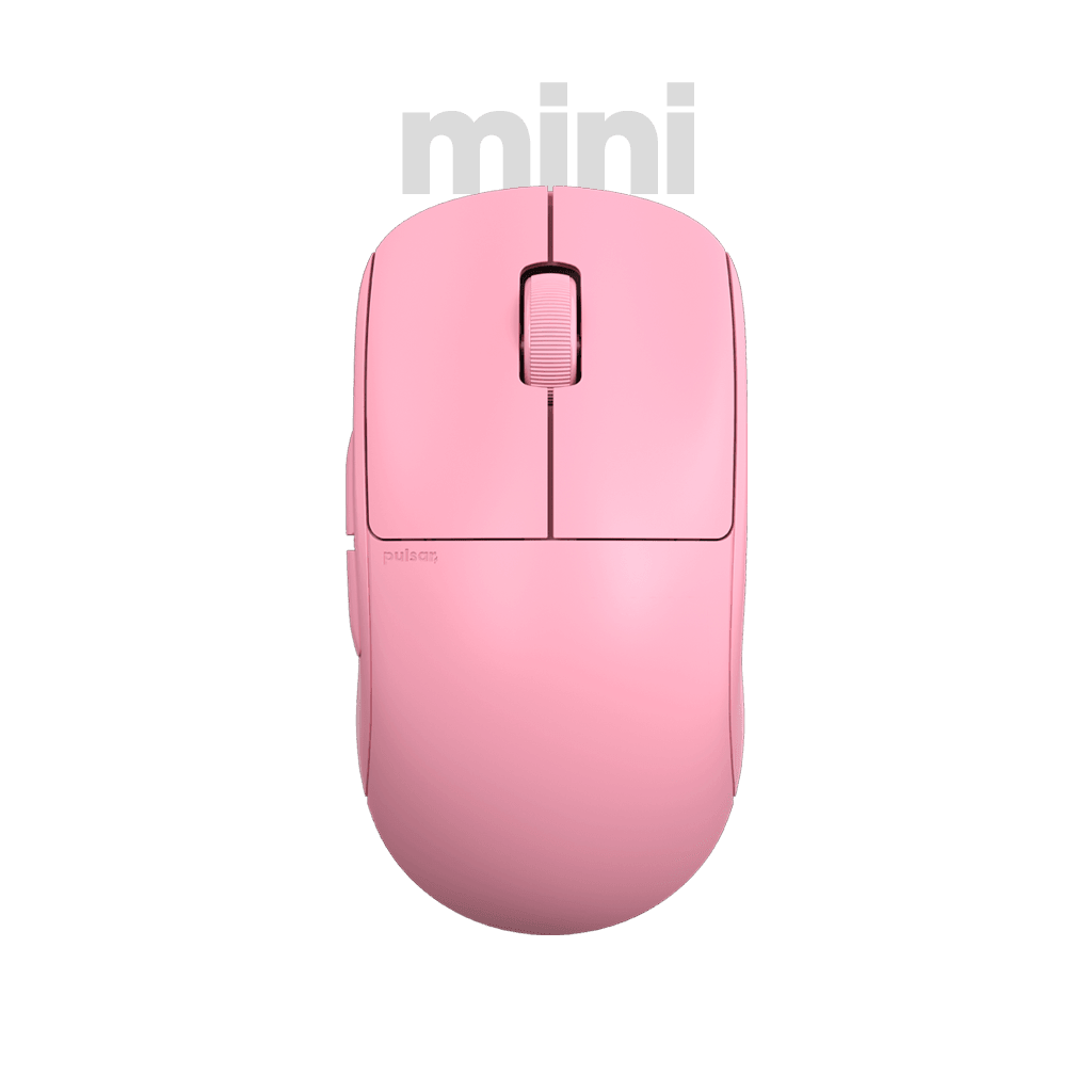 Pink Edition] X2 v1 Mini Gaming Mouse – Pulsar Gaming Gears