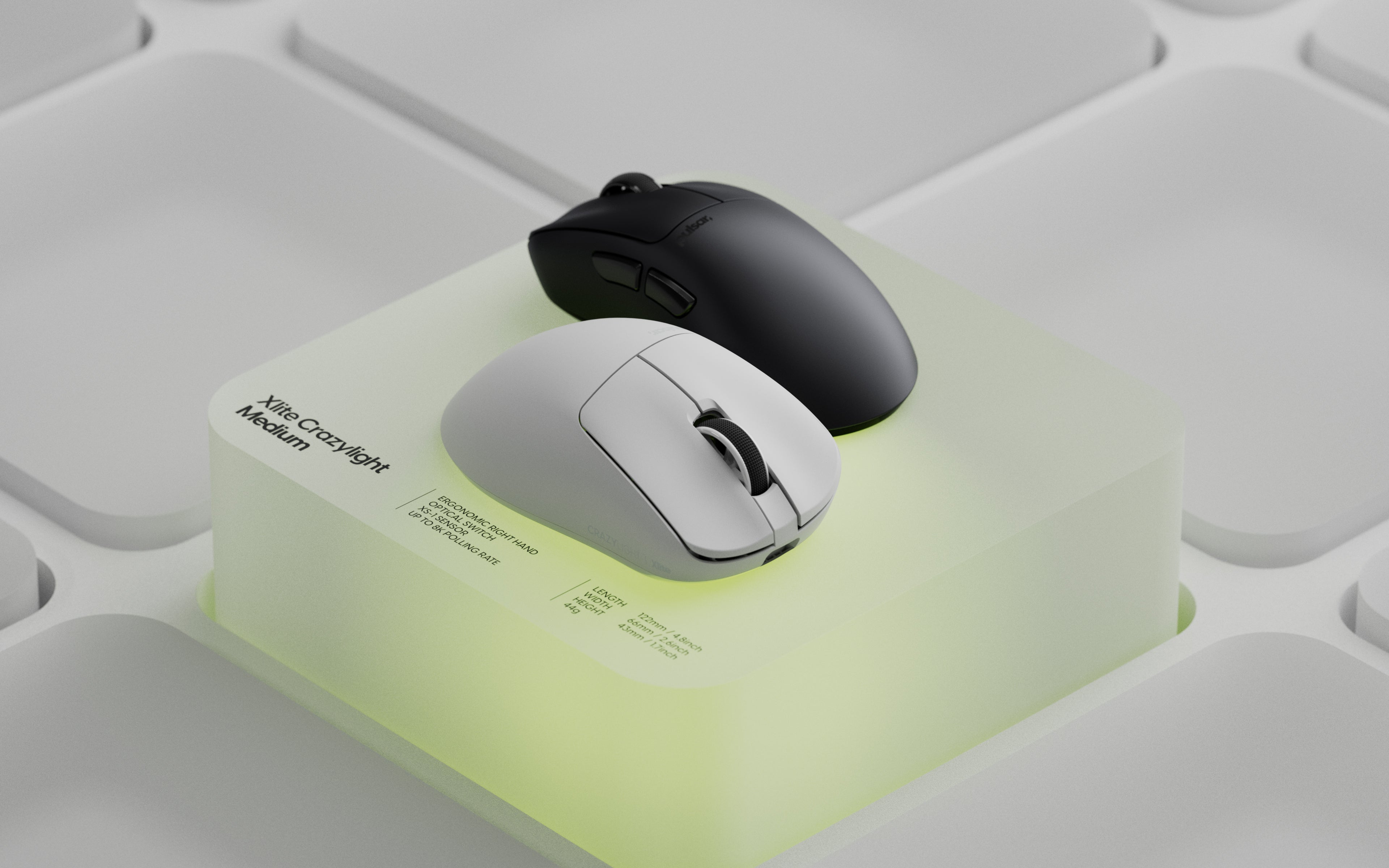 Xlite CrazyLight medium gaming mouse