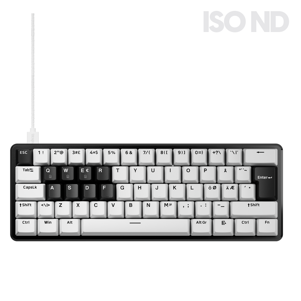 ISO ND] PCMK 3 HE 60 Hall Effect Magnetic Gaming Keyboard – Pulsar