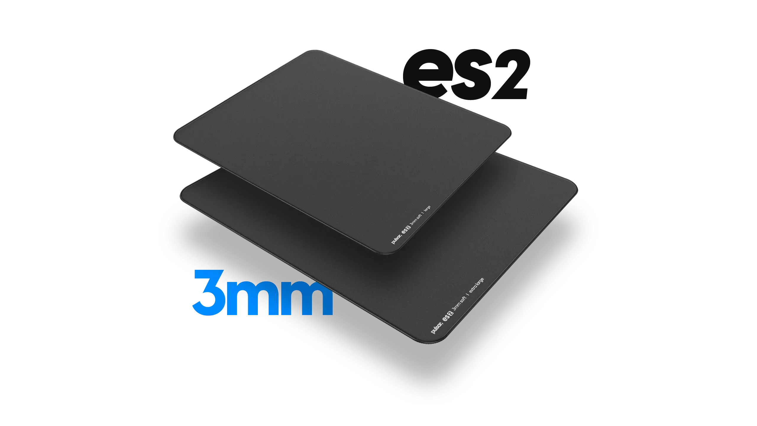 ES2 eSports Mousepad 3mm L~XL (Medium Speed) – Pulsar Gaming ES2 eSports Mousepad 3mm L~XL (Medium Speed) – Pulsar Gaming