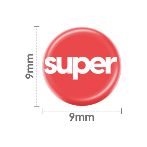 Superglide 9mm dot glass mouse skates