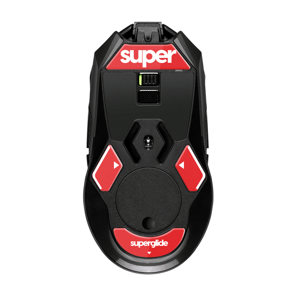 Superglide Glass mouse skates for Logitech G900 / G903