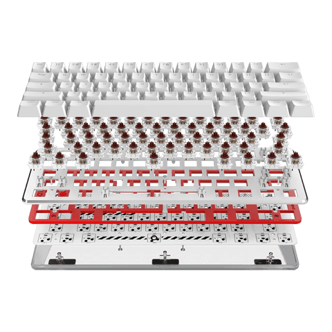 Pulsar Gaming Gears_PCMK 60% ANSI Mechanical Gaming Keyboard Barebone White
