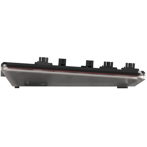 PulsarGamingGears_PCMKTKL ISO Keyboard Barebone_Black side view