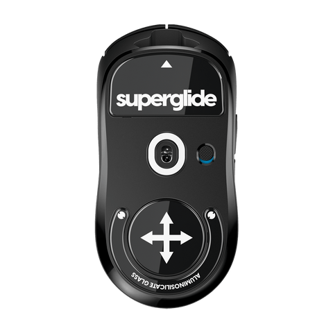 Superglide Glass mouse skates for Logitech Gpro x superlight