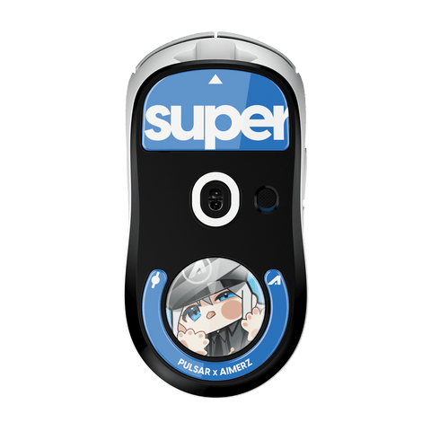 Superglide Glass mouse skates for Logitech GPRO X SUPERLIGHT [Aimerz Edition]