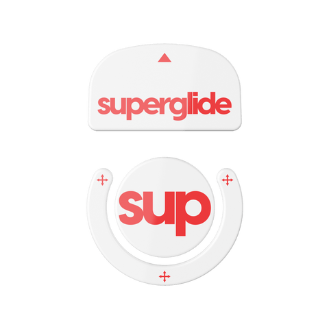 Superglide Glass mouse skates for Logitech GPRO X SUPERLIGHT