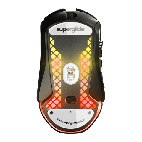Superglide Glass Mouse Skates for SteelSeries Aerox 3 / Aerox 9 Wireless