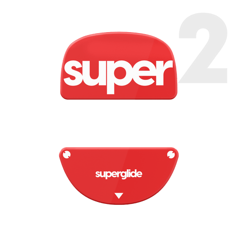 Superglide Glass mouse skates for Vaxee XE Wireless