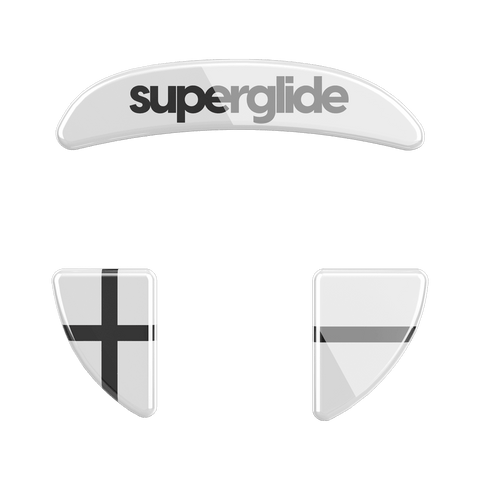 Superglide Glass Mouse Skates for Xtrfy MZ1 Wireless Gaming Mouse