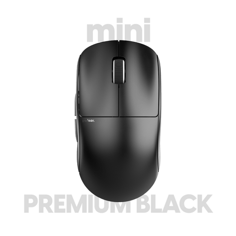 Pulsar X2 mini Premium Black gaming mouse top